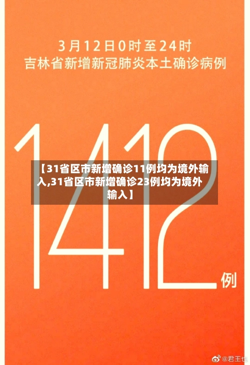 【31省区市新增确诊11例均为境外输入,31省区市新增确诊23例均为境外输入】-第2张图片