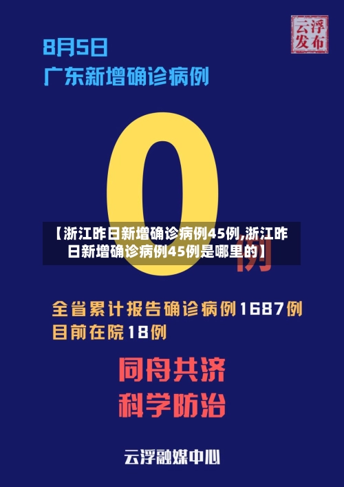 【浙江昨日新增确诊病例45例,浙江昨日新增确诊病例45例是哪里的】