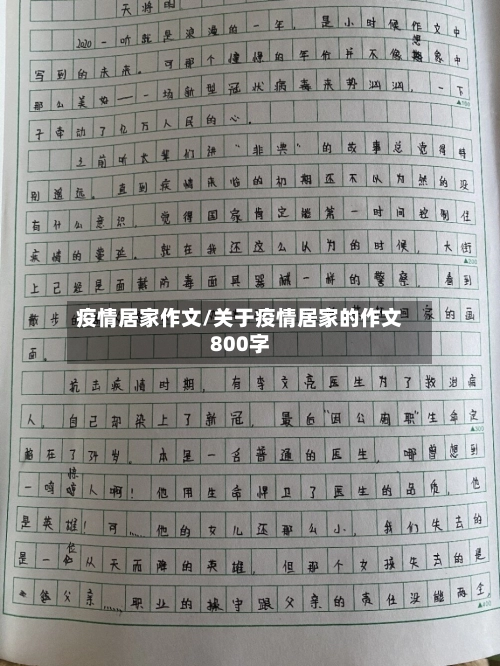 疫情居家作文/关于疫情居家的作文800字-第2张图片