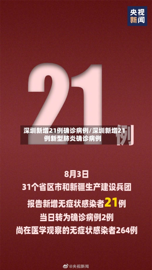 深圳新增21例确诊病例/深圳新增21例新型肺炎确诊病例