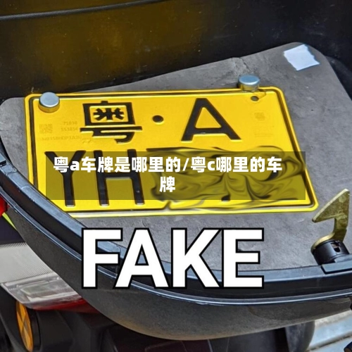 粤a车牌是哪里的/粤c哪里的车牌