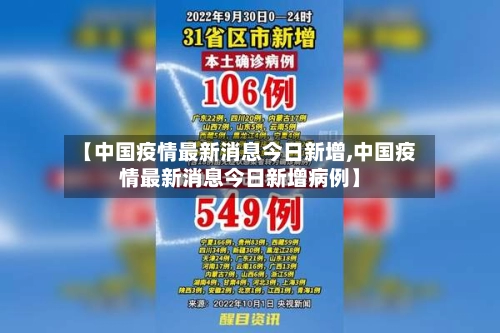 【中国疫情最新消息今日新增,中国疫情最新消息今日新增病例】