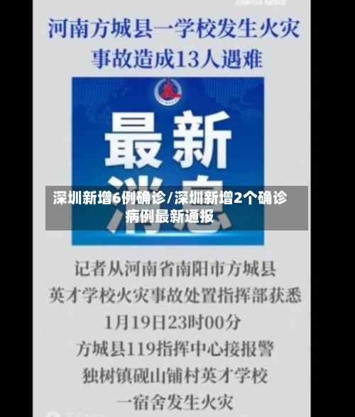 深圳新增6例确诊/深圳新增2个确诊病例最新通报-第2张图片