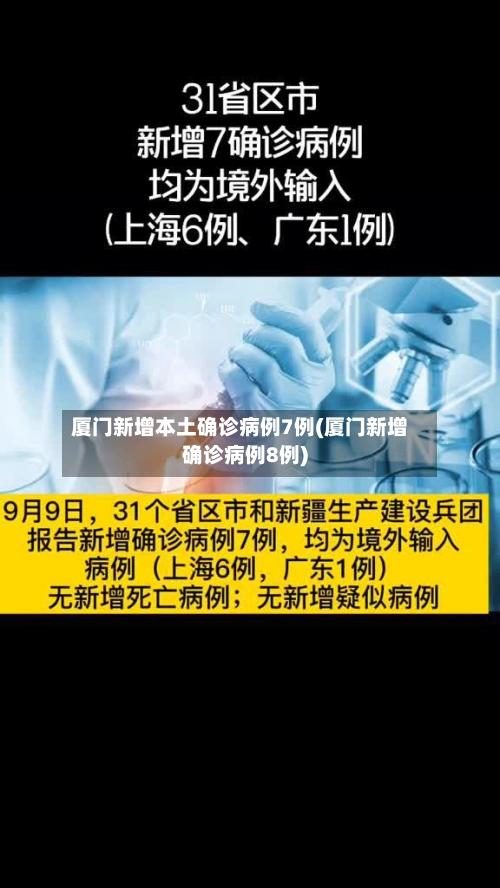 厦门新增本土确诊病例7例(厦门新增确诊病例8例)-第2张图片