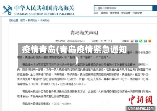 疫情青岛(青岛疫情紧急通知)-第3张图片
