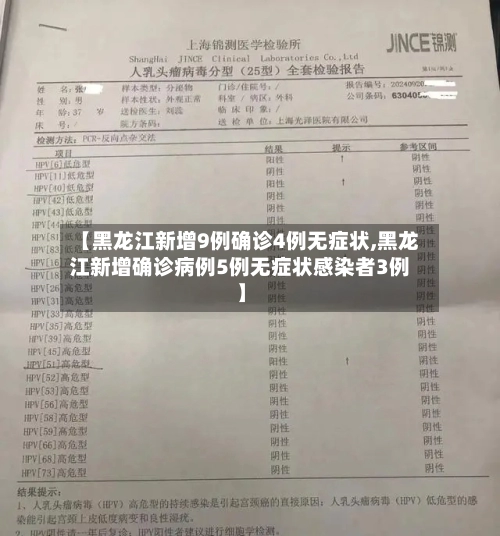 【黑龙江新增9例确诊4例无症状,黑龙江新增确诊病例5例无症状感染者3例】-第3张图片