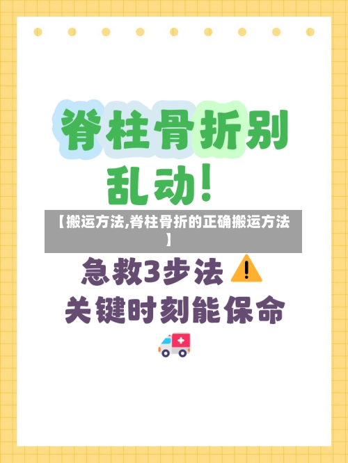 【搬运方法,脊柱骨折的正确搬运方法】-第2张图片
