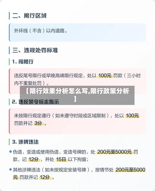 【限行效果分析怎么写,限行政策分析】-第3张图片